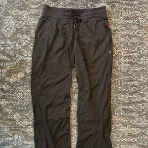 Lululemon Grey Striped Athletic Pants